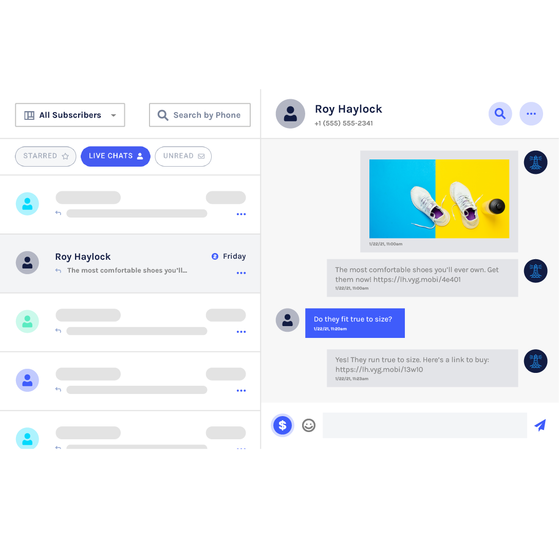Voyage Live Conversions